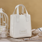 Handheld makeup bag