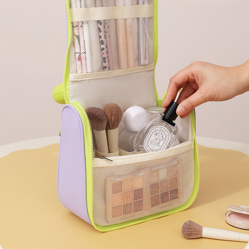 Hooked toiletry bag