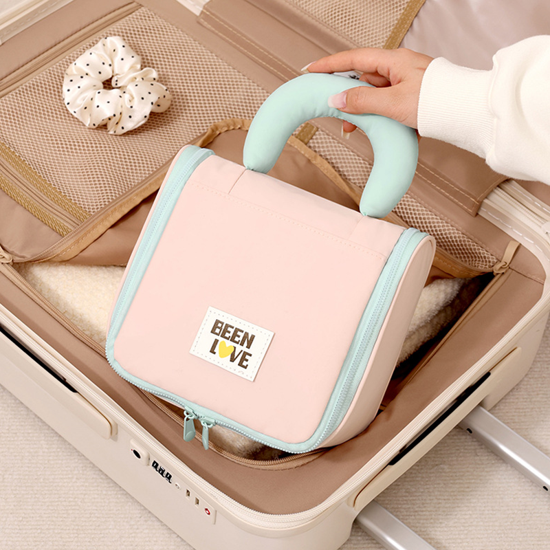 Hooked toiletry bag
