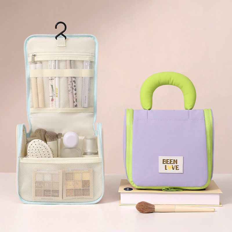 Hooked toiletry bag