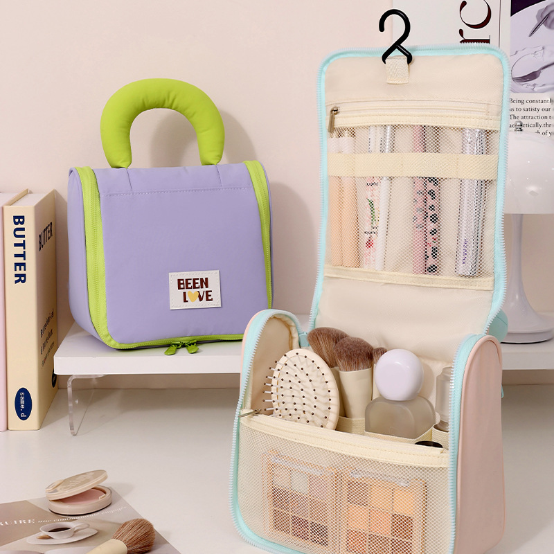 Hooked toiletry bag