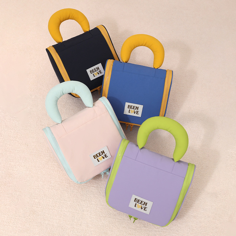Hooked toiletry bag