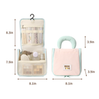 Hooked toiletry bag