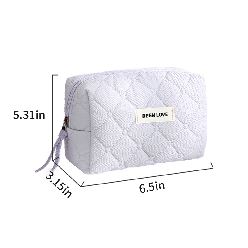 New octagonal makeup storage bag