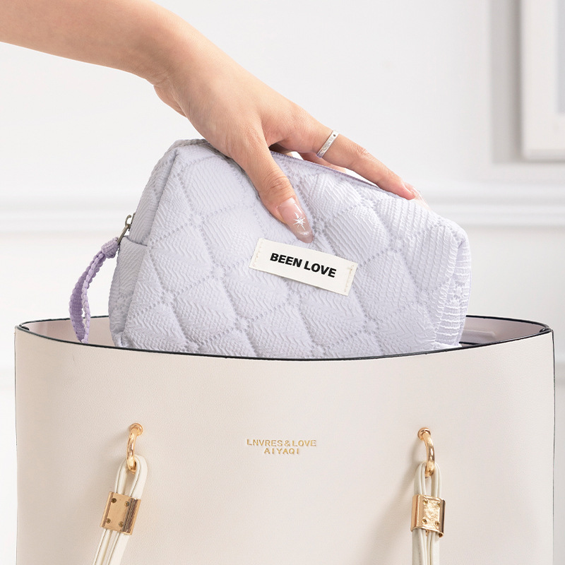 New octagonal makeup storage bag