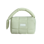 Candy-colored padded makeup bag