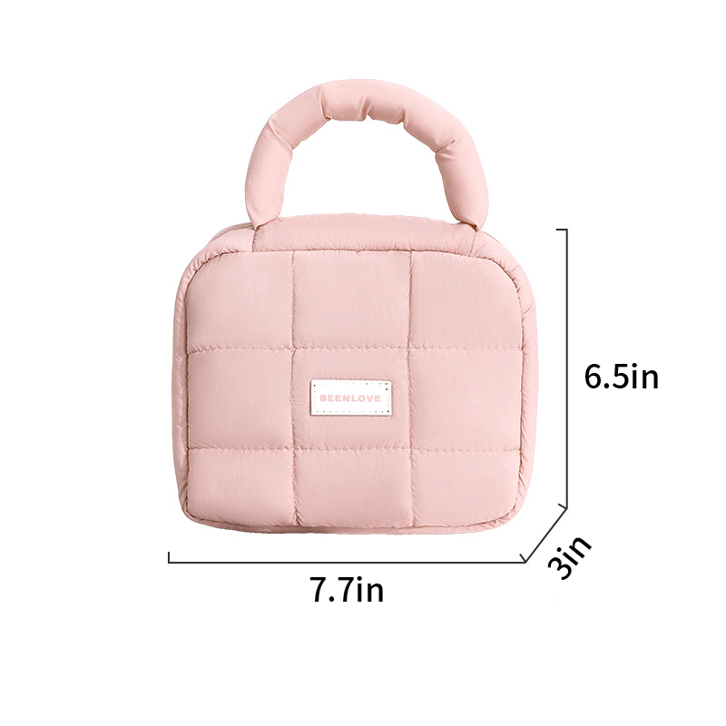 Puff pastry storage Makeup bag