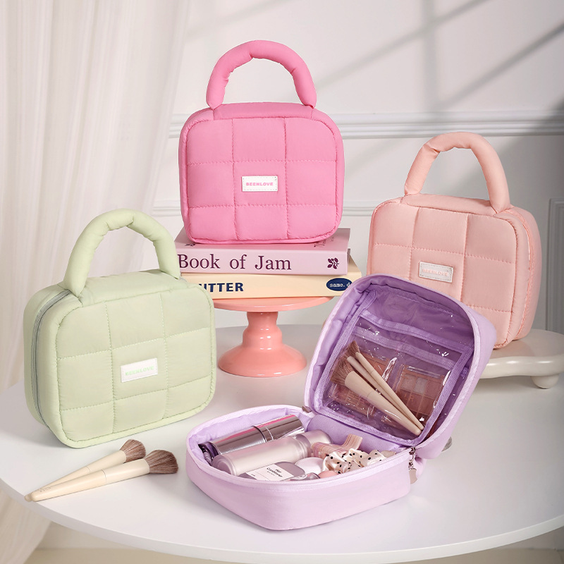 Puff pastry storage Makeup bag