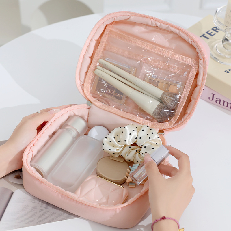Puff pastry storage Makeup bag