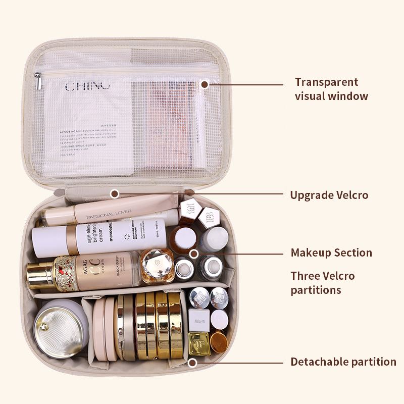 Multifunctional makeup bag