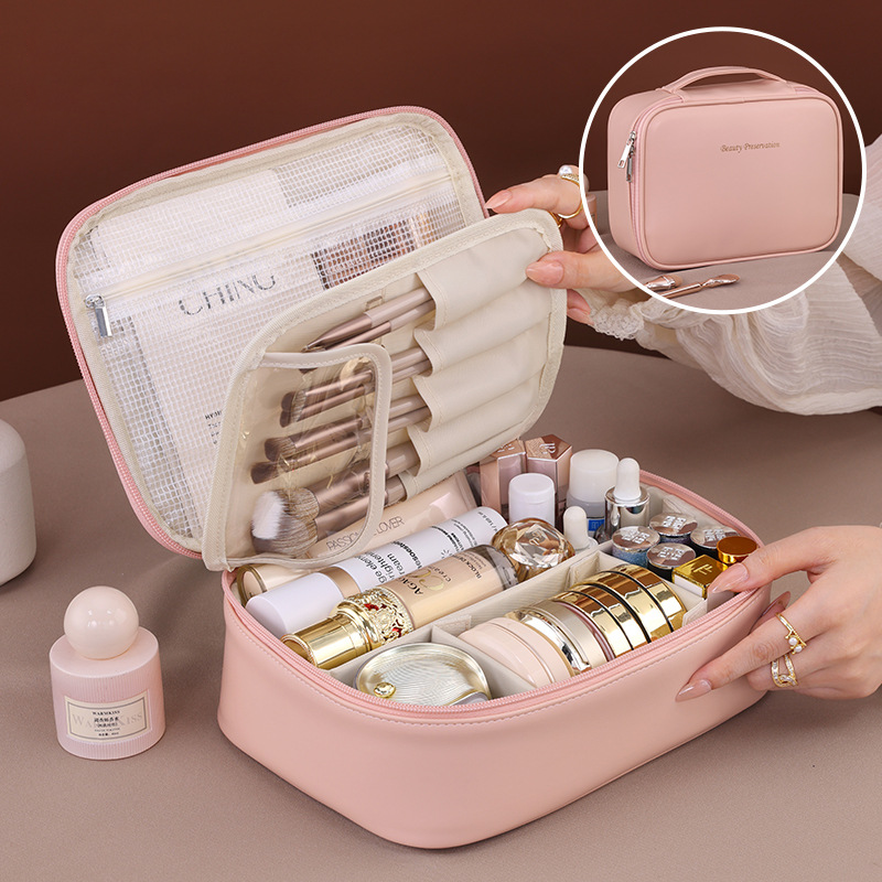 Multifunctional makeup bag