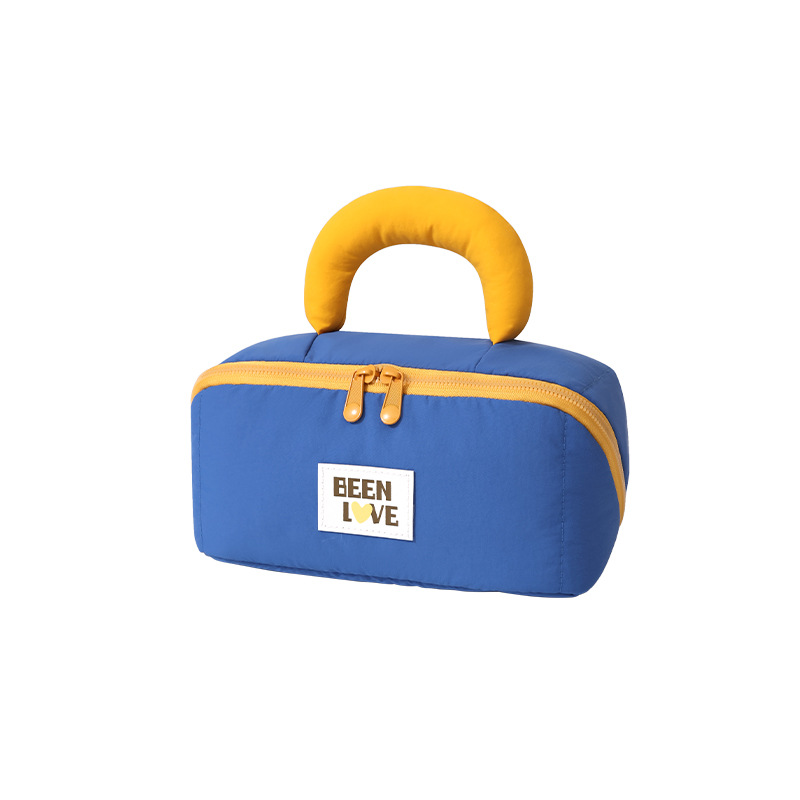 Cotton pillow makeup bag