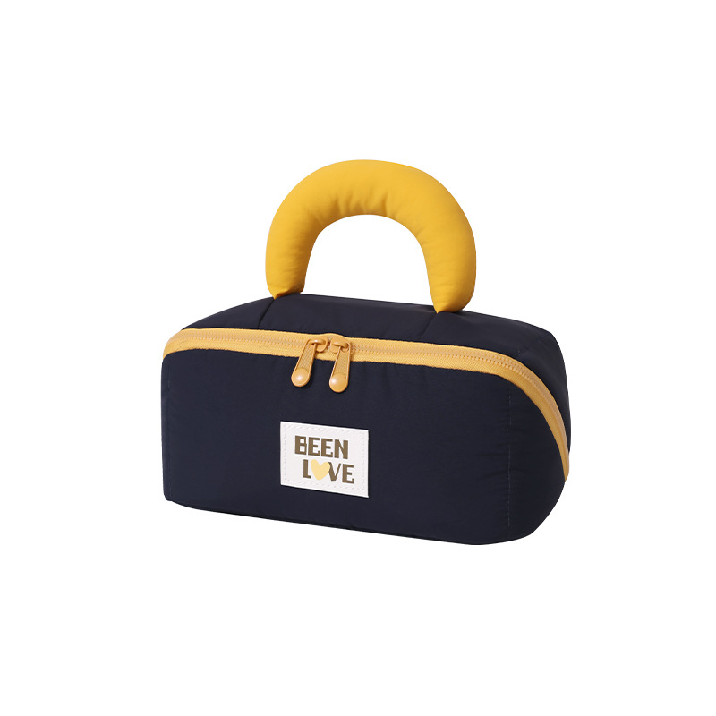 Cotton pillow makeup bag