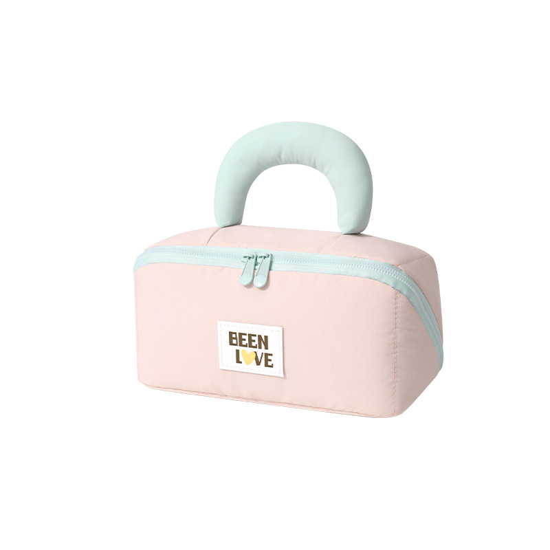 Cotton pillow makeup bag