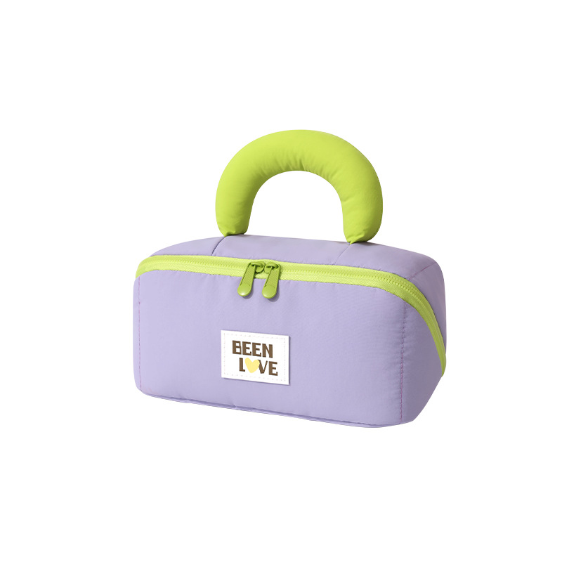 Cotton pillow makeup bag
