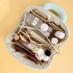 Cotton pillow makeup bag