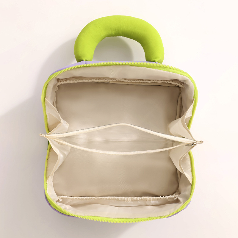 Cotton pillow makeup bag