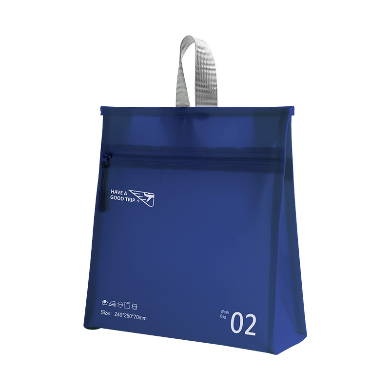 Waterproof toiletry and makeup bag
