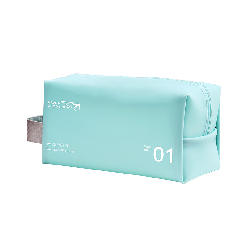 Waterproof toiletry and makeup bag