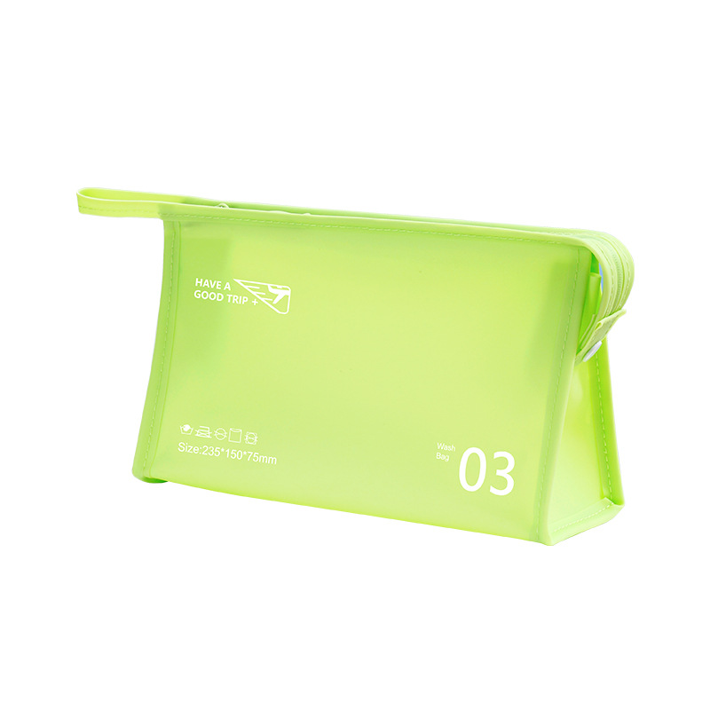 Waterproof toiletry and makeup bag