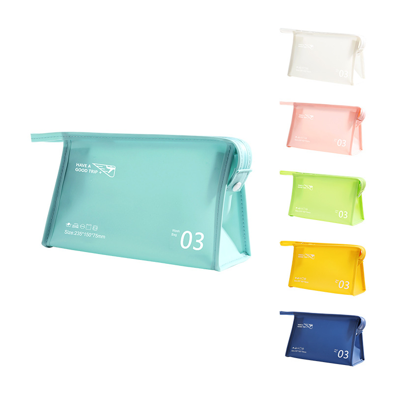 Waterproof toiletry and makeup bag