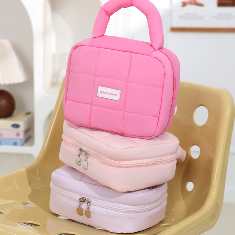 Puff pastry storage Makeup bag