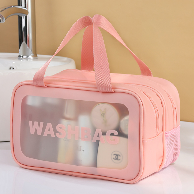 Large-capacity dry-wet separation storage bag