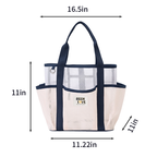 Large-capacity tote beach bag