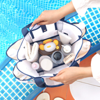 Large-capacity tote beach bag