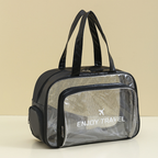 Waterproof hand-held dry-wet separation swimming bag