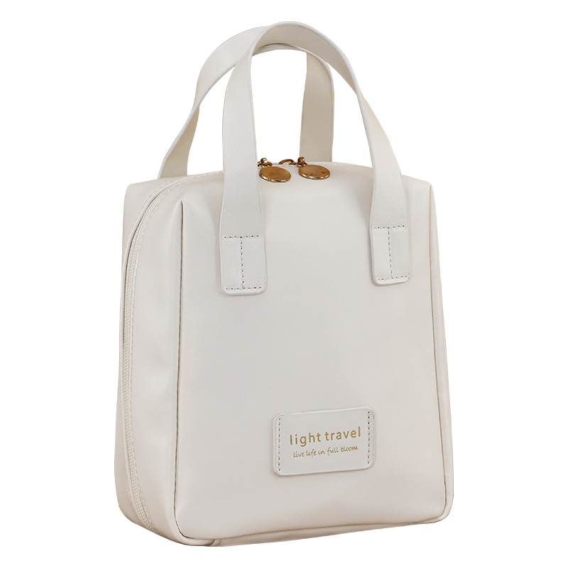 Handheld makeup bag